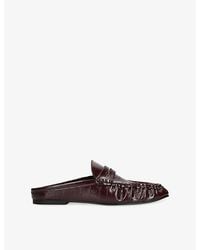 Steve Madden - Rafe Faux-Leather Mules - Lyst