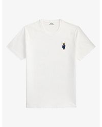 Polo Ralph Lauren - Polo Bear Sleep Cotton T-Shirt - Lyst