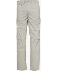 Belstaff - Dalesman Brand-patch Straight-rise Regular-fit Cotton Trousers - Lyst