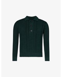 Jacquemus - La Maille Belo D-ring Stretch-knit Polo Shirt - Lyst