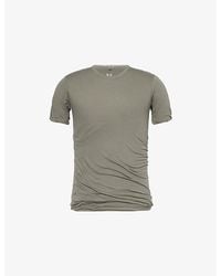 Rick Owens - Double-Layer Short-Sleeve Cotton T-Shirt - Lyst