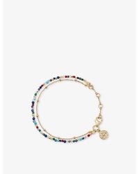 Astley Clarke - Fine Biography Compass 18Ct And Gemstone Bracelet - Lyst