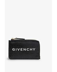Givenchy - Branded Faux-leather Card Holder - Lyst