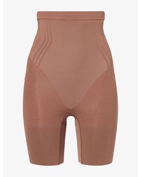 Spanx - Sculpt Gofigure High-Waist Mid-Thigh Shorts - Lyst
