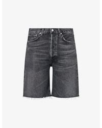 Agolde - Anson Frayed-Hem Denim Shorts - Lyst