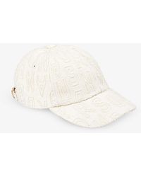 Sandro - Logo-embroidered Curved-visor Cotton Cap - Lyst