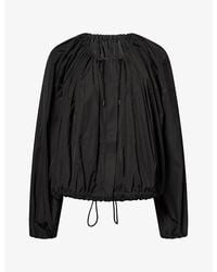 TOTEME - Gathered Parachute Shell Jacket - Lyst