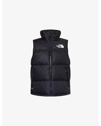 The North Face - 1996 Retro Nuptse High-Neck Shell-Down Vest - Lyst