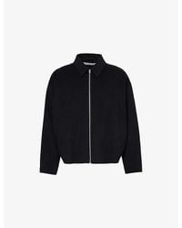 Acne Studios - Doverio Zip-Front Long-Sleeve Wool-Felt Jacket - Lyst