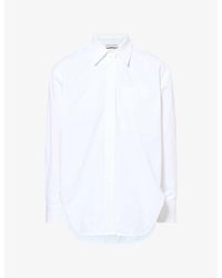 Anine Bing - Scott Patch-Pocket Cotton Shirt - Lyst