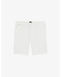 BOSS - Slim-Leg Modern-Fit Stretch-Cotton Shorts - Lyst