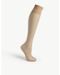 FALKE - Shelina 12 Denier Knee High Socks - Lyst