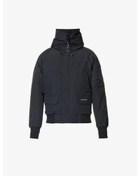 Canada Goose - Chilliwack Funnel-Neck Shell-Down Bomber Jacket - Lyst