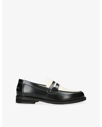 Duke & Dexter - Wilde Penny Leather Loafers - Lyst