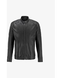 BOSS by HUGO BOSS Leather jackets for Men | Online Sale up to 57% off | Lyst