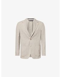 Sunspel - Single-Breasted Linen Blazer - Lyst