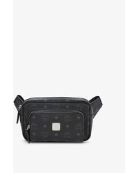 mcm fanny pack black