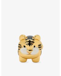 Loewe - X Paula's Ibiza Tiger Dice Enamelled Brass Charm - Lyst