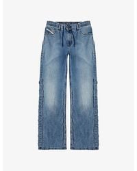DIESEL - Relaxed 2080 D-Reel Relaxed-Fit Denim Jeans - Lyst