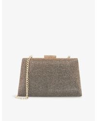 Dune - Bellaria Chain-Strap Woven Clutch Bag - Lyst