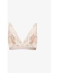 Wacoal - Instant Icon Stretch-lace Bralette - Lyst