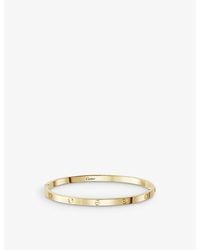 Cartier - Love Small 18ct Yellow-gold Bracelet - Lyst