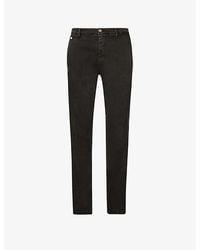 Replay - Benni Hyperflex Straight-Fit Straight-Leg Stretch-Denim Chino - Lyst