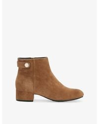Carvela Kurt Geiger - Gaia Suede Ankle Boots - Lyst