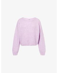 American Vintage - Niby Boxy-Fit Alpaca-Blend Jumper - Lyst