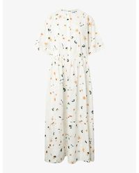 Nué Notes - Will Floral-print Cotton Maxi Dress - Lyst