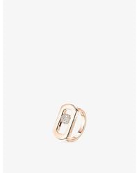 Messika - So Move 18Ct And 0.1Ct Diamond Ring - Lyst