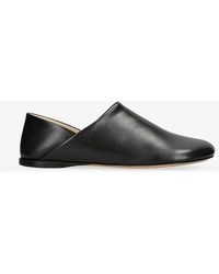 Loewe - Toy Slip-on Leather Loafers - Lyst