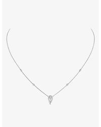 Messika - Fiery And 0.10Ct Diamond Necklace - Lyst