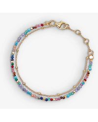 Astley Clarke - Biography-gemstone 18ct Gold-vermeil Bracelet - Lyst