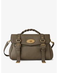 Mulberry - Alexa Grained-leather Tote Bag - Lyst