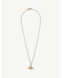 Vivienne Westwood - Bas Relief Orb Mini Gold-tone Brass Necklace - Lyst