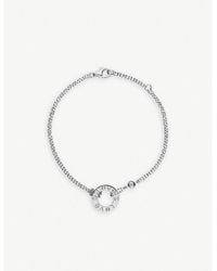 Cartier - Love 18ct White-gold And 2 Diamond Bracelet - Lyst