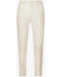 Tom Ford - Compact Belt-loop Regular-fit Tapered-leg Cotton Chino Trousers - Lyst