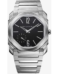 BVLGARI - Unisex Bgo40bpssxtauto Octo Finissimo Stainless-steel Automatic Watch - Lyst