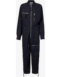 Isabel Marant - Karly Zipped Relaxed-fit Cotton Jumpsuit - Lyst