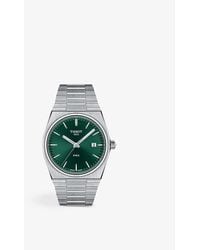 Tissot - T1374101109100 Prx Stainless-steel Quartz Watch - Lyst