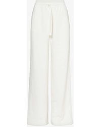 Gucci - Logo-embroidered Drawstring-waist Cotton-jersey jogging Bottoms - Lyst