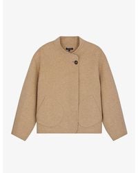 Soeur - Windsor Relaxed-Fit Wool-Blend Coat - Lyst