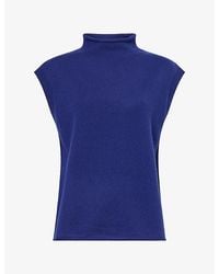 ME+EM - Relaxed High-Neck Cashmere Vest - Lyst