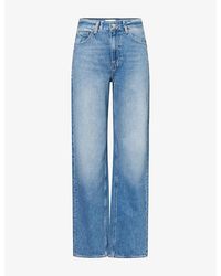 PAIGE - Emilie 33 Cotton Denim Jeans - Lyst