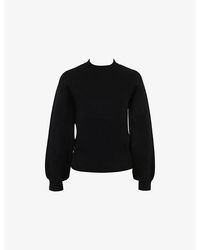 House Of Cb - Cressida Relaxed-Fit Wool-Blend Jumper - Lyst