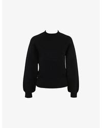 House Of Cb - Cressida Relaxed-Fit Wool-Blend Jumper - Lyst