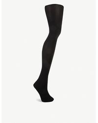 Wolford - Ladies Black Cotton Matte Opaque 80 Tights - Lyst