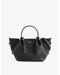 Weekend by Maxmara - Logo-Embossed Leather Handbag - Lyst