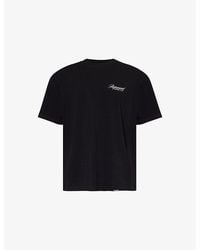 Represent - Script Short-Sleeves Oversized Cotton-Jersey T-Shirt - Lyst